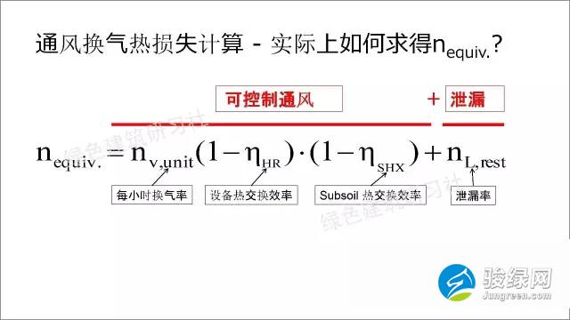 德国被动房计算公式大全